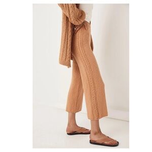Spell NWT Yellowstone Knit Pants in Caramel-Medium